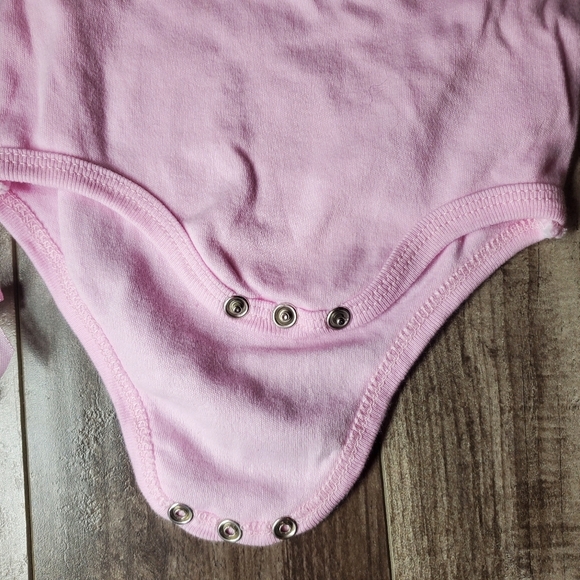 Duck Duck Goose Pink and Gray Matching Baby Girl Elephant Outfit Size 6-9M EUC - Picture 12 of 16